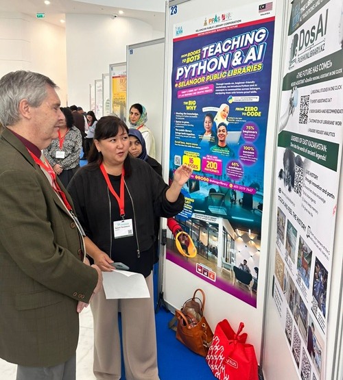 А.С. Пушкин атындағы кітапхана Астанада өтіп жатқан IFLA конгресінде